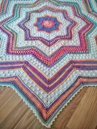 Rainbow Starlight Blanket