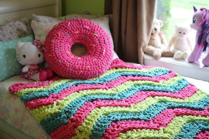 PDF Pattern Donut Pillow, Crochet Donut Pillow, Donut Pillow Pattern, Giant  Donut Crochet Pillow, Home Decor 