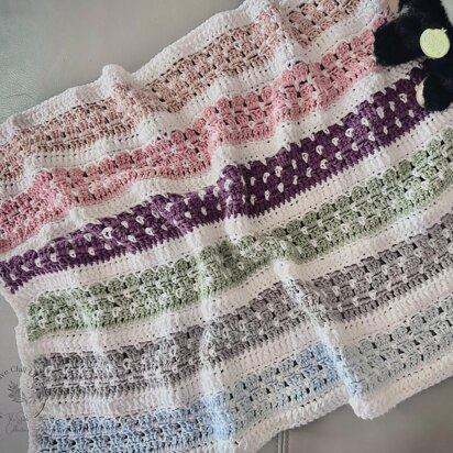 Rainbow baby blanket