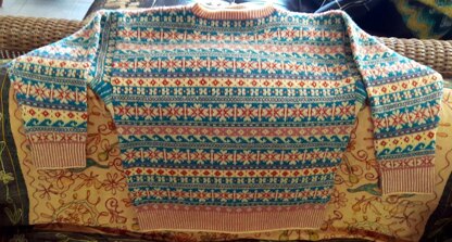 Traditional Fair Isle Gansey