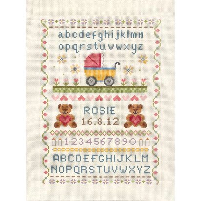 Anchor Birth Classic Cross Stitch Kit - 20cm x 38.5cm