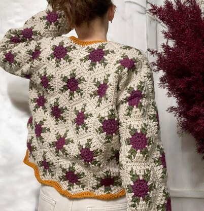 Thistle Hex Cardigan