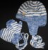 Sherlock Holmes Baby Hat and Mittens