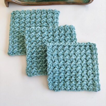 Crunch Stitch Face Scrubbies