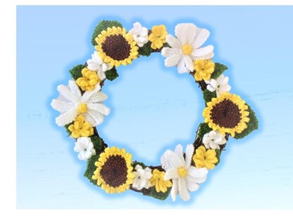 A Ring of Everlasting Summer Flowers