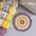 Crochet Coaster,Coaster Crochet Pattern,Crochet Pattern Coaster,Crochet Coaster Pattern Free