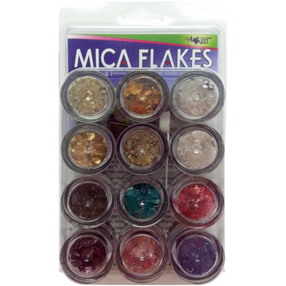 US Artquest Mica Flakes 3g 12/Pkg - 396228