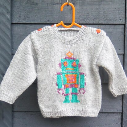 Robot Toy Sweater