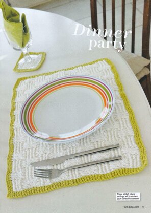 Basket Stitch Placemat