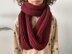 Crochet infinity scarf pattern PDF