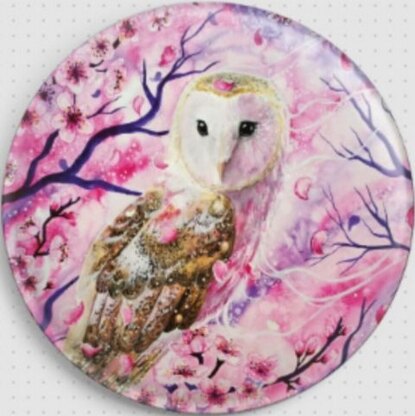 Geckorouge Blossom & Owl Needle Minder