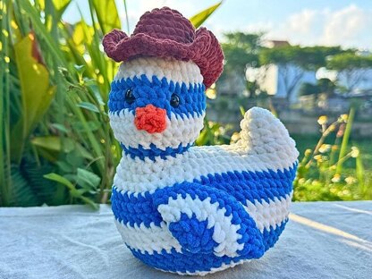 Cute Duck Crochet  No Sew