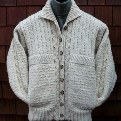 Mari Sweaters MS 187 Cables & Purls Jacket