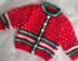 Christmas Snow Time Baby Cardigan