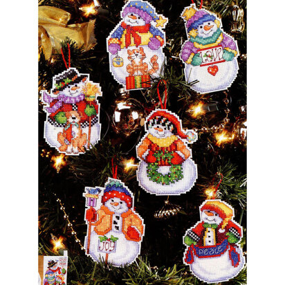 Snow Folks Ornaments - PDF