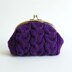 Macaroon Knitted Purse