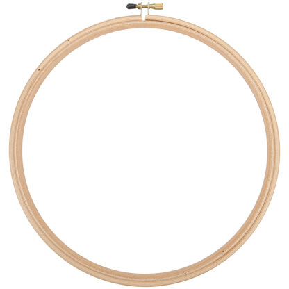Frank A. Edmunds Wood Embroidery Hoop 12in w/ round edges