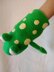 Giuseppe frog, amigurumi hand puppet