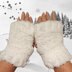 Snow Bunny Wrist Warmers