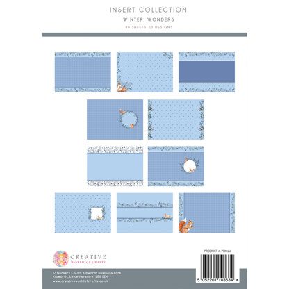 The Paper Boutique Winter Wonders Insert Collection