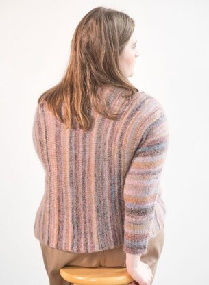 Arietta Sweater in Berroco Tiramisu - Downloadable PDF