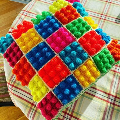 Building block crochet pattern