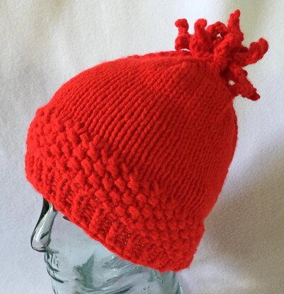 Christmas Squiggles Hat