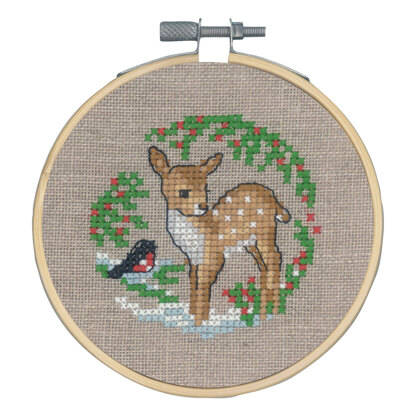 Permin Bamb Cross Stitch Kit - 10cm