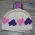 Topsy Turvy Hearts Beanie