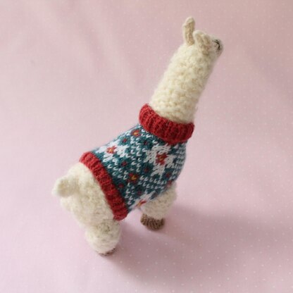 Fair Isle Llama