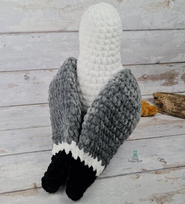 Sidney the Seagull - US Terminology - Amigurumi