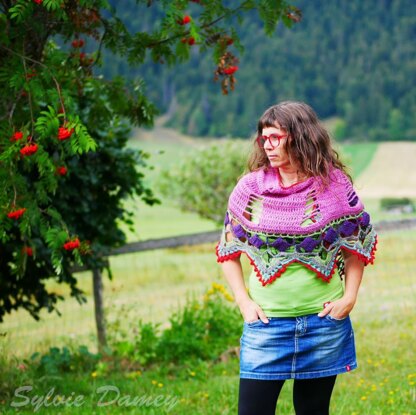 Open Spaces shawl