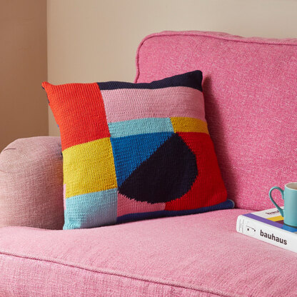 Delaunay Home - Cushion & Blanket Knitting Patterns in Debbie Bliss Rialto DK