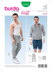 Burda Men's Jogging Trousers Sewing Pattern B6719 - Paper Pattern, Size 36-46