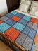 Cabled Patchwork Afghan