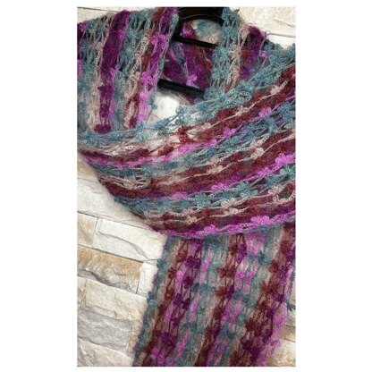 Crochet scarf or wrap pattern