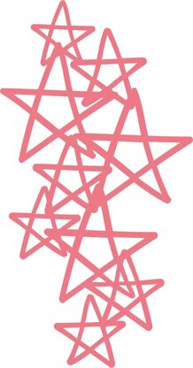 Uniquely Creative Metal Dies - Scribble Star