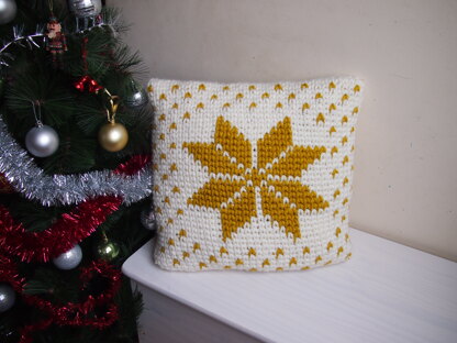 Nordic star pillow