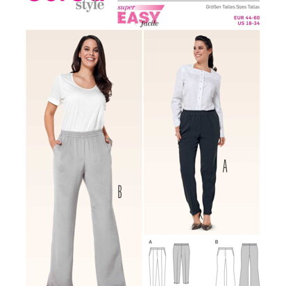 Burda Style Plus size Sewing Pattern B6859 - Paper Pattern, Size 18 - 34