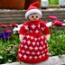 Anneke - Christmas Elf Folk Doll Knitting Pattern.