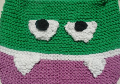 Easy Monster Baby Bib