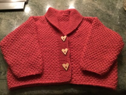 Burnt Rose Cardigan