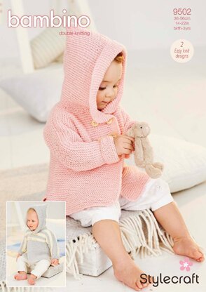 Coats in Stylecraft Bambino DK - 9502 - Downloadable PDF