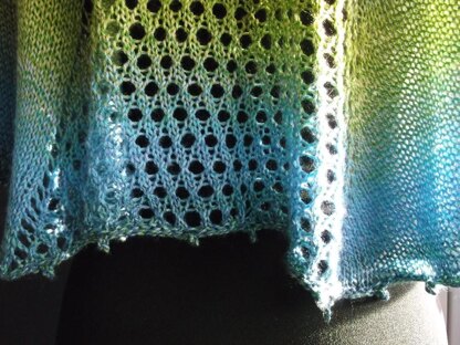 Cascade shawl 19