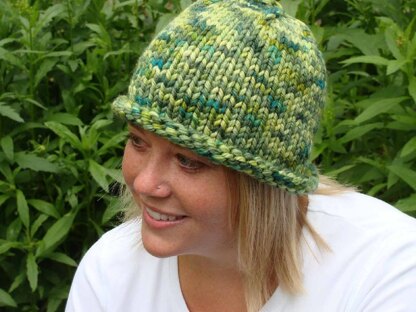 Quick-Knit Hat--Brief Instructions