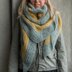 Elegant Diamond Bobble Shawl