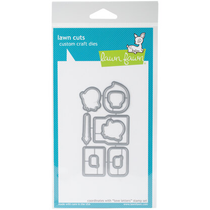 Lawn Fawn Lawn Cuts Custom Craft Die - Love Letters
