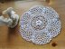 Antique rose doily