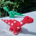 Don the Diplodocus - UK Terminology - Dinosaur Amigurumi