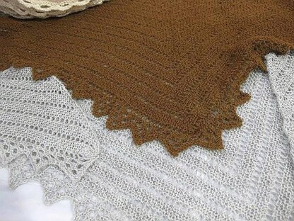 Van Dyke Chevron Shawl